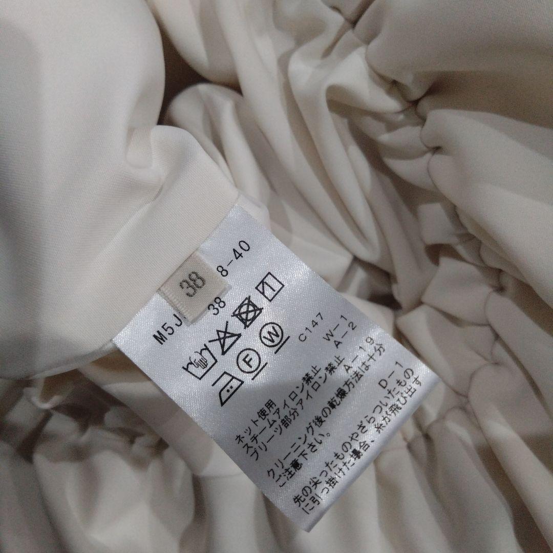 とろこ！エポカsize38 ドライジョーゼット プリーツワンピース