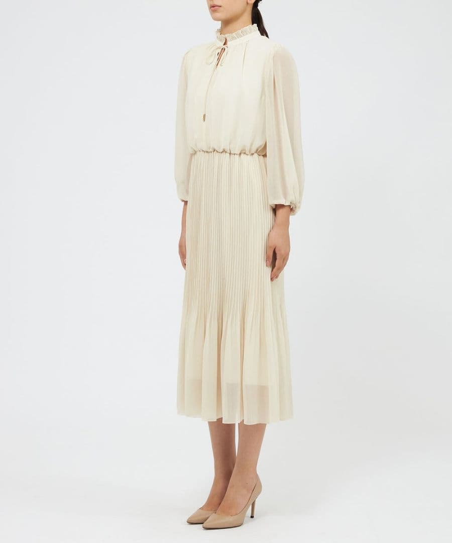 とろこ！エポカsize38 ドライジョーゼット プリーツワンピース