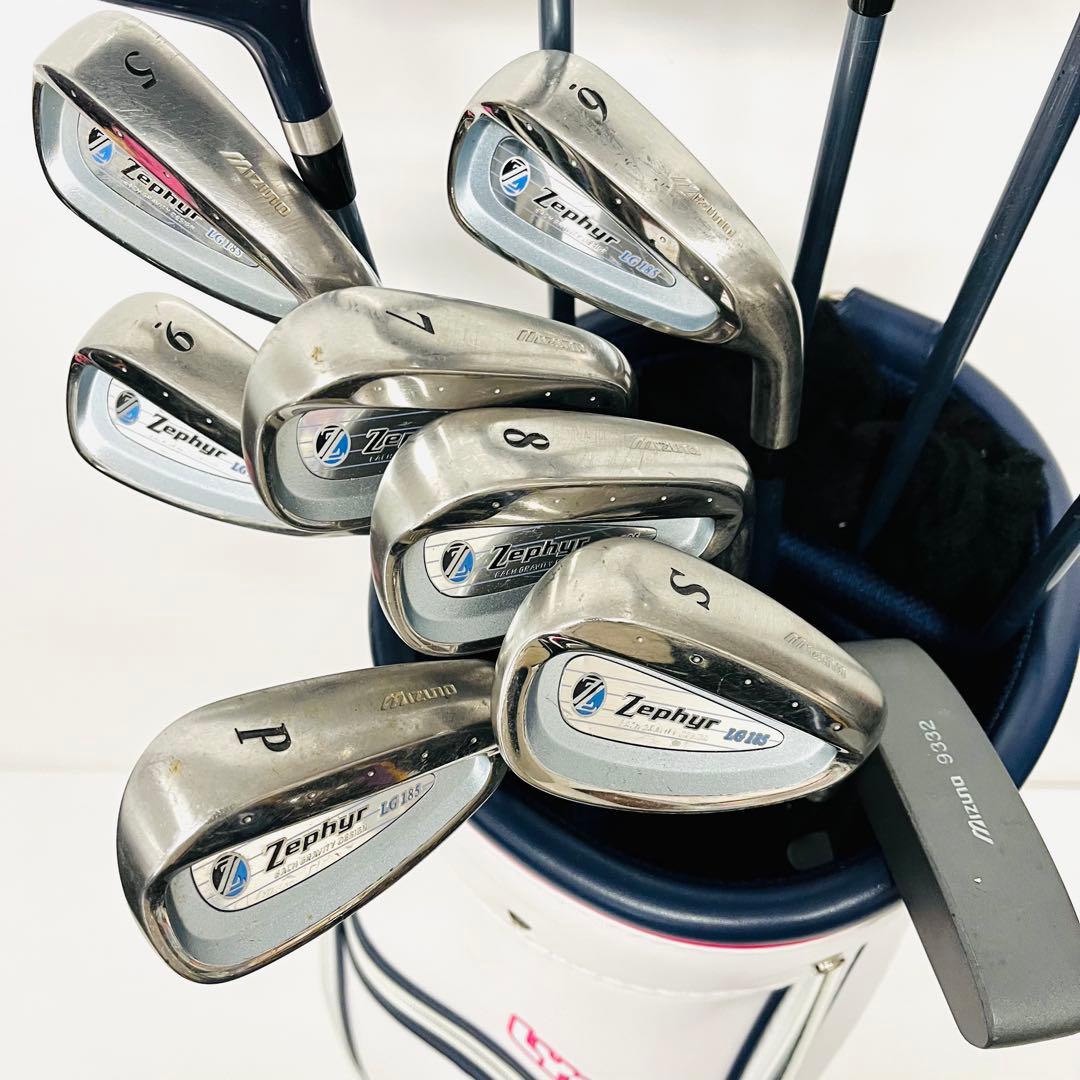 女性用　MIZUNO ミズノ　レディース　ゴルフセット　ゴルフ一式　クラブセット