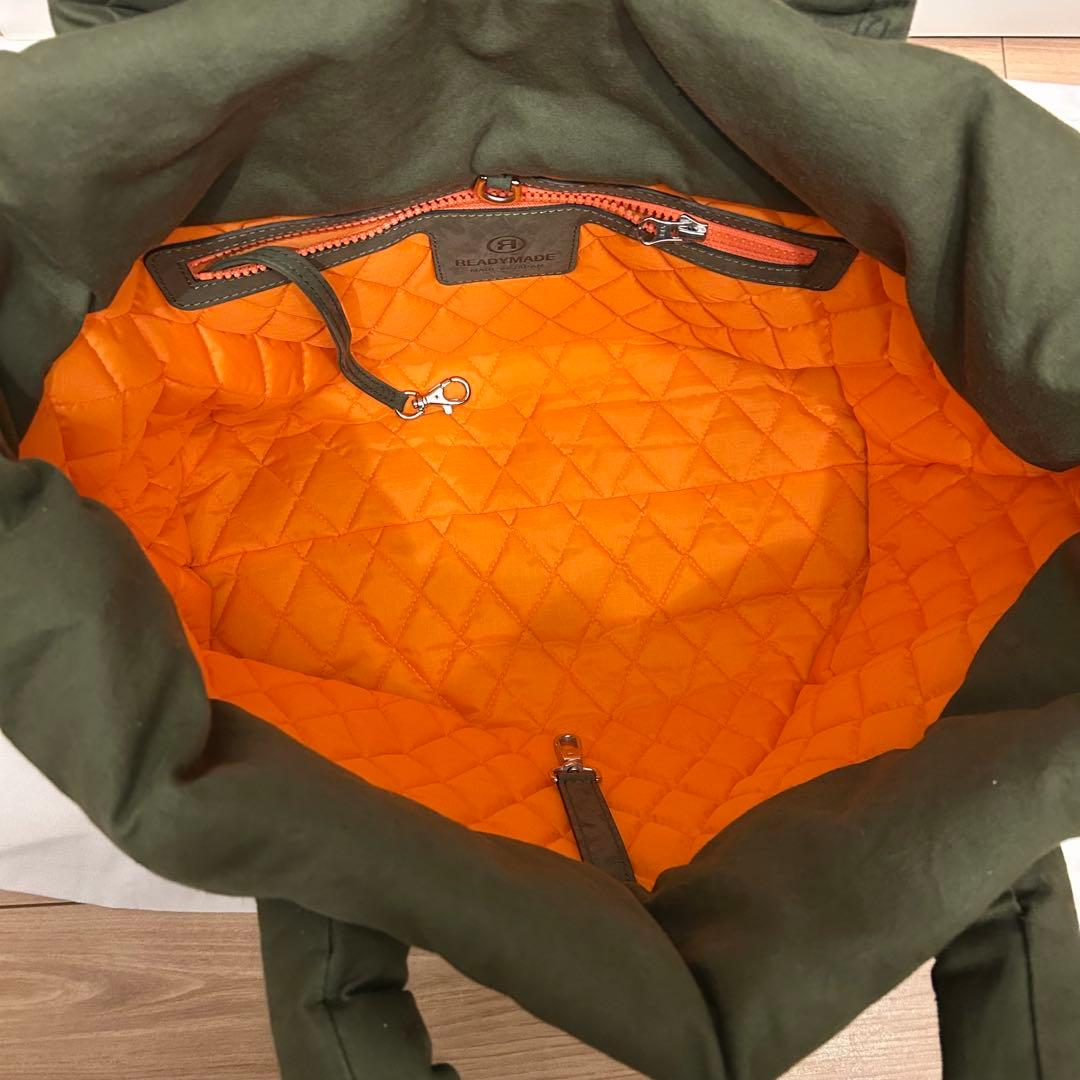 未使用級 READYMADE FLUFFY TOTE L レディメイド