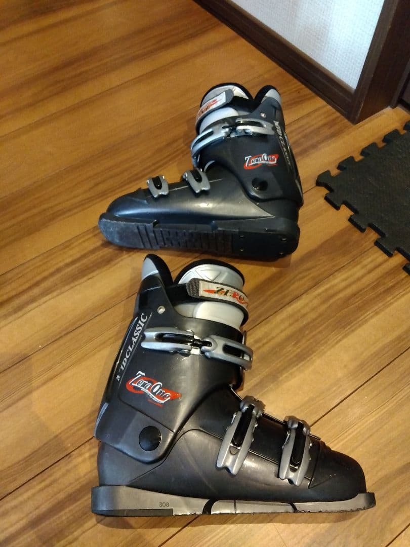 程度良好❗️KAZAMA 男女兼用/スキーセット・メンテ・WAX済み✔