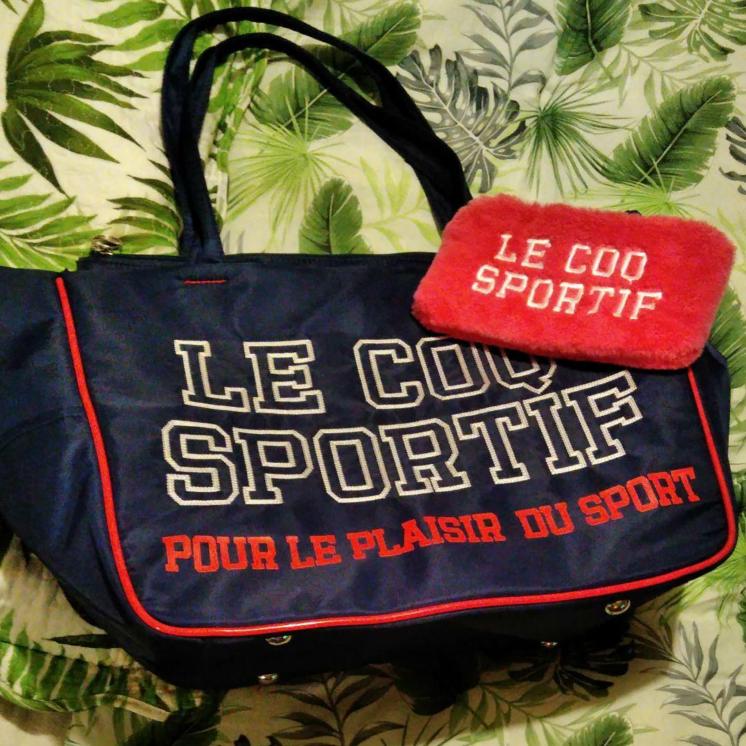 ルコック　ゴルフキャディバッグ３点セット