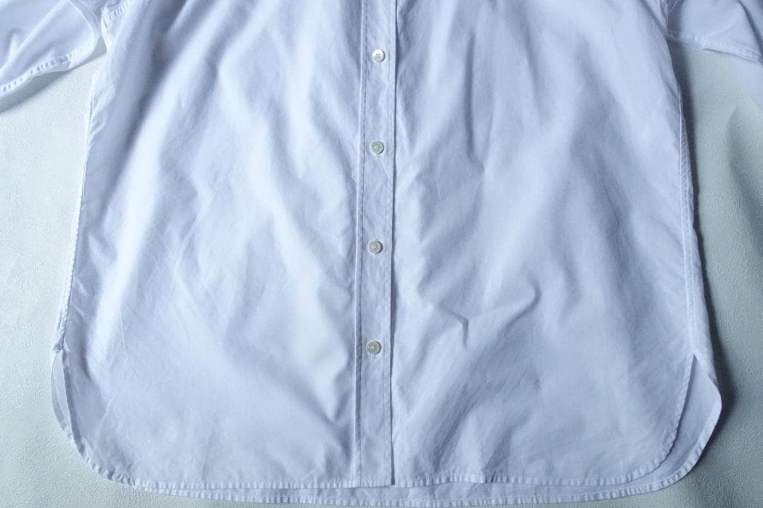 2022美品23区☆大きいサイズ44 雑誌掲載CANCLINIベーシックシャツ白