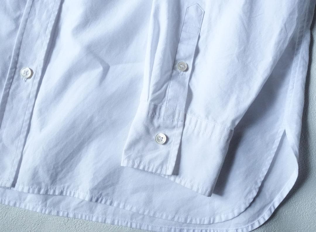 2022美品23区☆大きいサイズ44 雑誌掲載CANCLINIベーシックシャツ白
