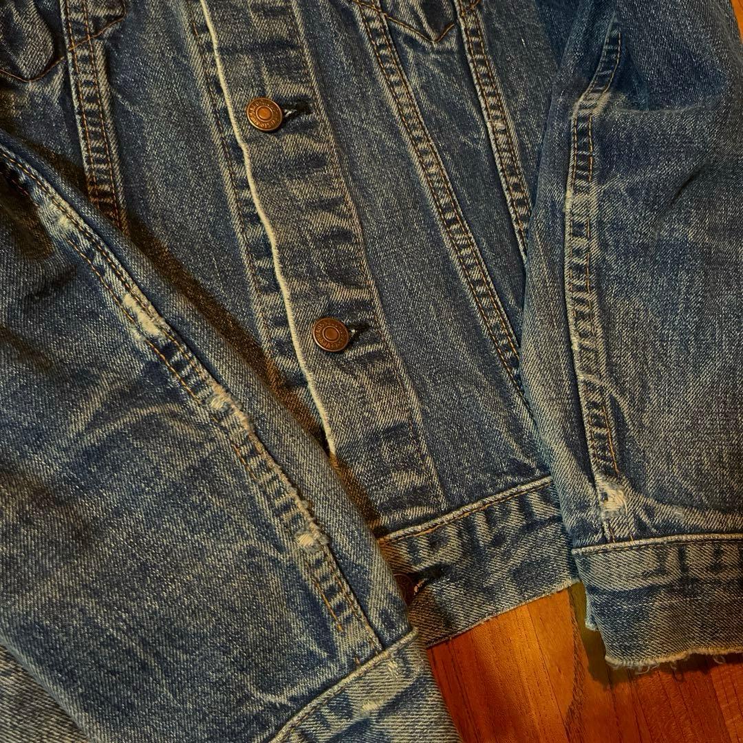 リーバイス Big E デニムジャケット Gジャン ビンテージ 濃紺 40