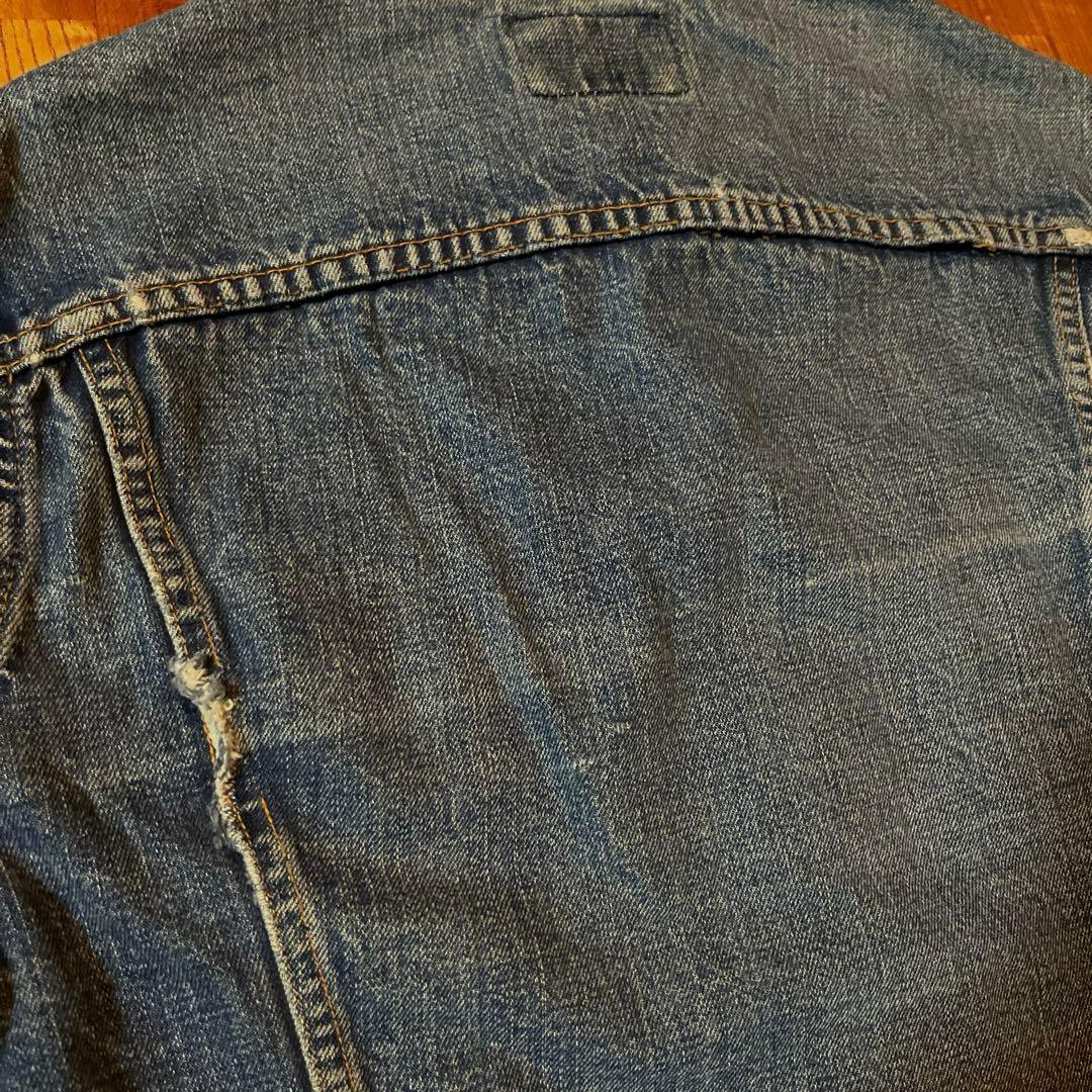 リーバイス Big E デニムジャケット Gジャン ビンテージ 濃紺 40