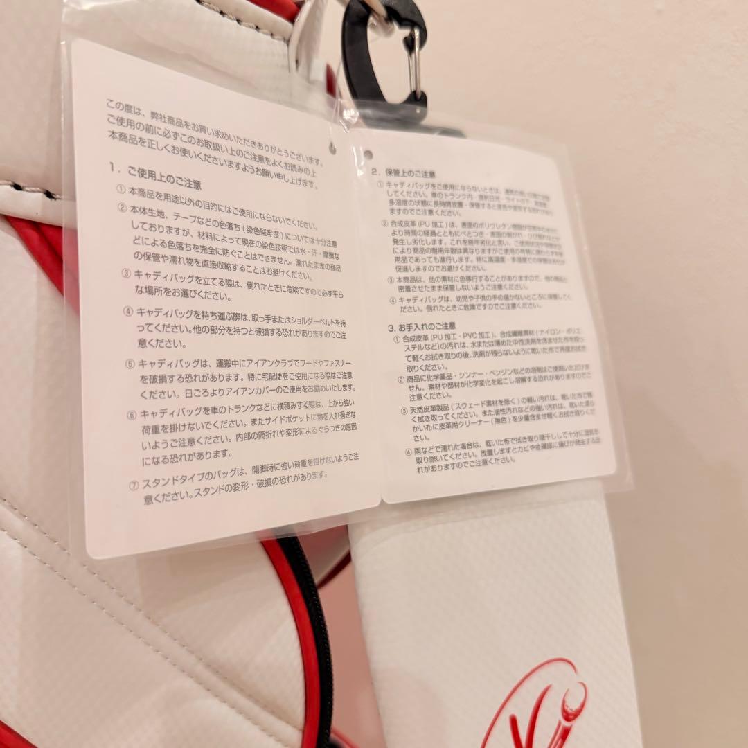 西村優菜 直筆サイン キャディバッグ 2021 優勝 非売品 住友生命 デサント