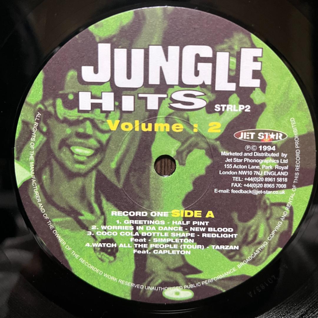 2LP’ Various – Jungle Hits Volume 2