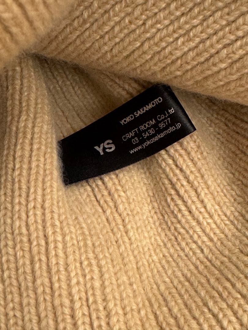 Knit Big Watch Cap CASHMERE カシミヤ　ビーニー