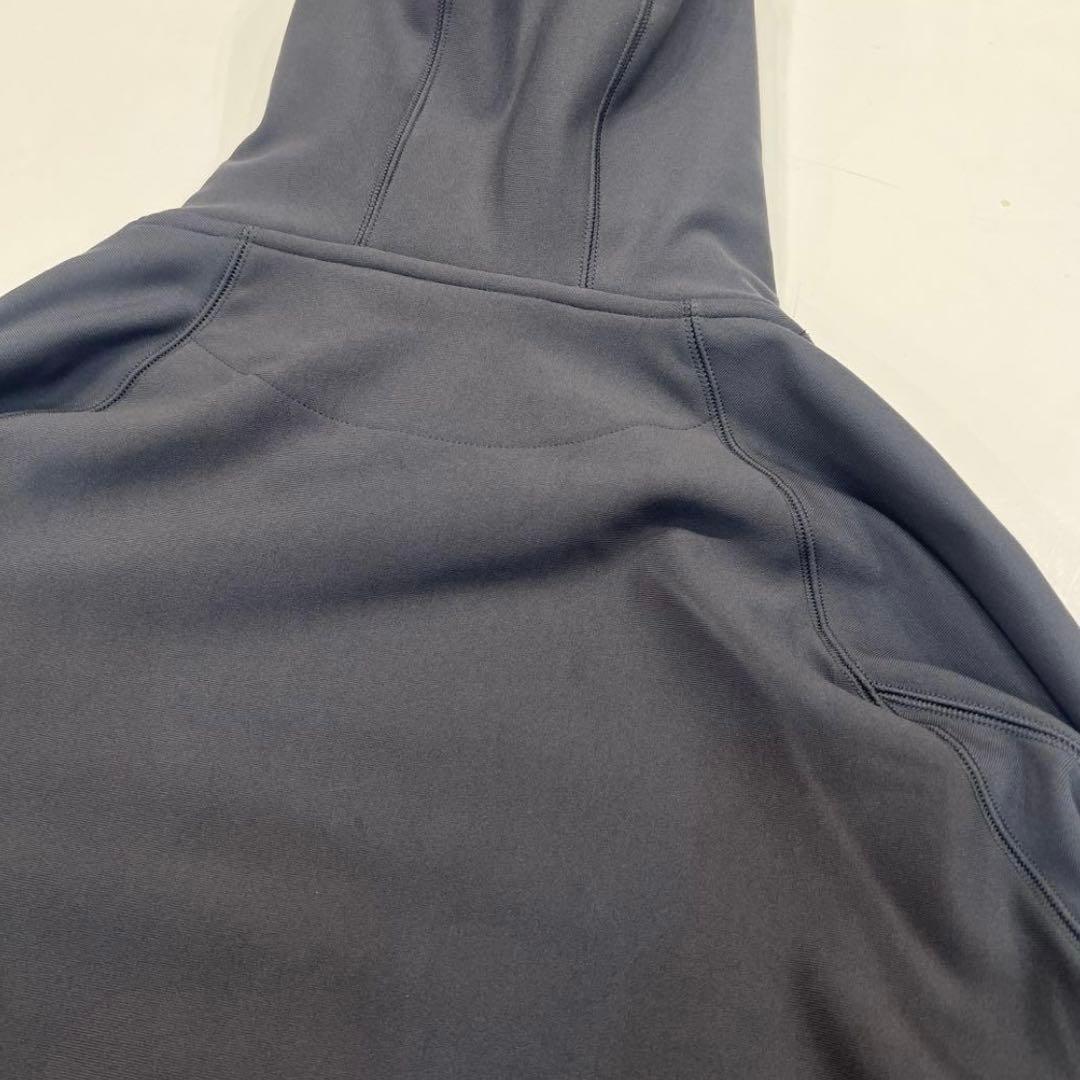 新品　BRIEFING MEN’S LOGO HOODIE チャコールL