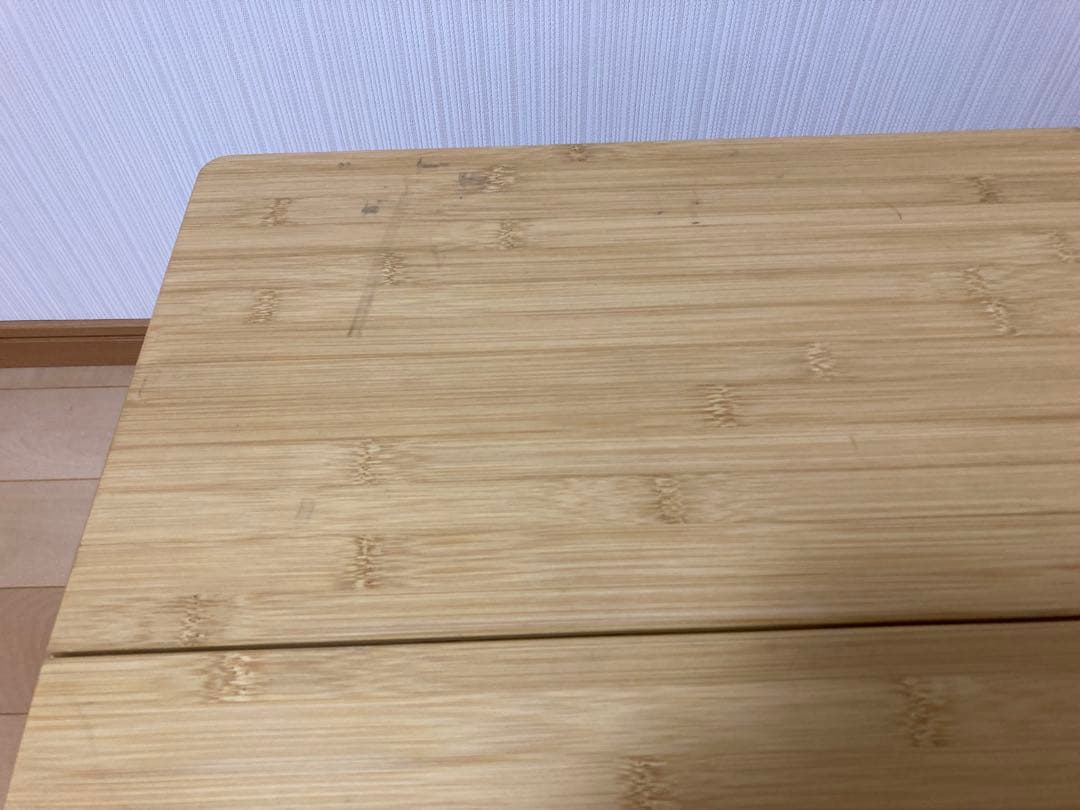 （ケースあり）スノーピーク ワンアクションローテーブル竹