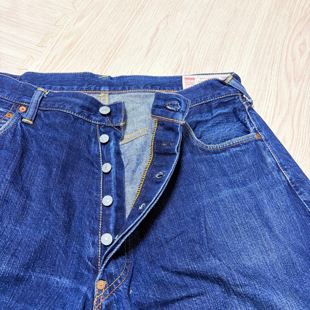 （希少）EVISU 40×35 No.2 日本製 ハローキティ コラボデニム