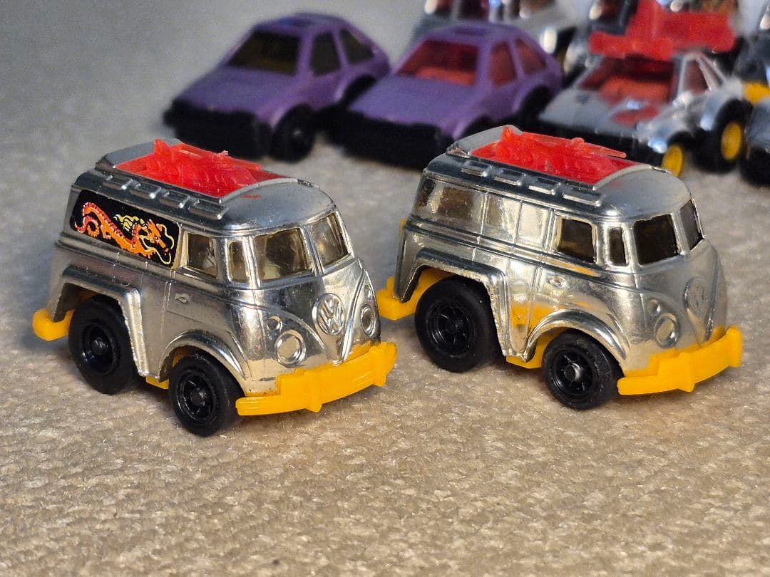 大連玩具 チョロQ　ソアラ／ファミリア／コルベット／ワーゲンバス