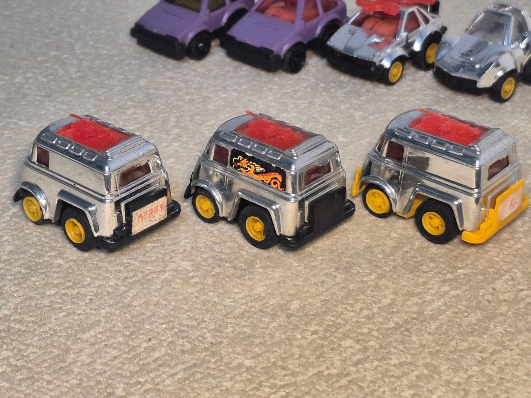 大連玩具 チョロQ　ソアラ／ファミリア／コルベット／ワーゲンバス