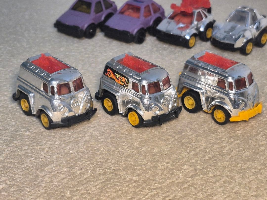 大連玩具 チョロQ　ソアラ／ファミリア／コルベット／ワーゲンバス