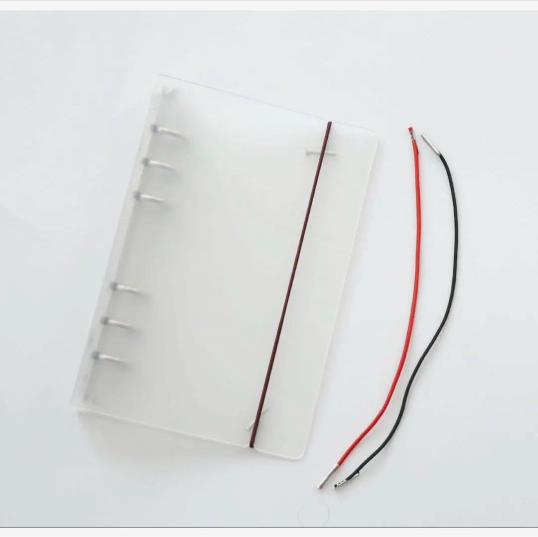 black.crabe05 韓国バインダーカバー ブックカバー 2点