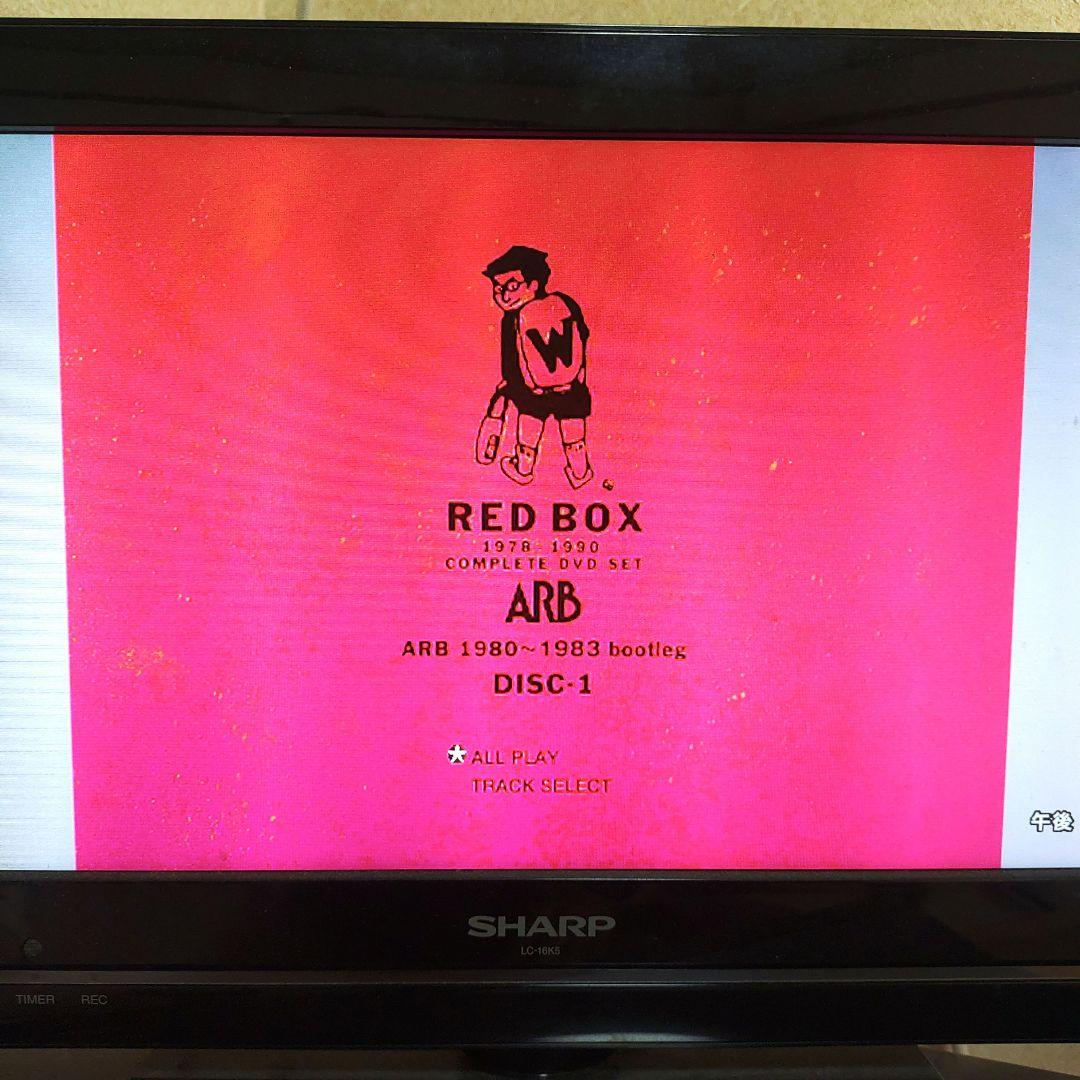 ARB RED BOX 1978-1990 COMPLETE DVD　ロック
