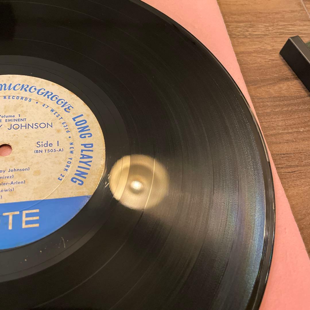 ジェイジェイジョンソン　ジャズ　レコード LEX NY23 RVG 9M 超美品