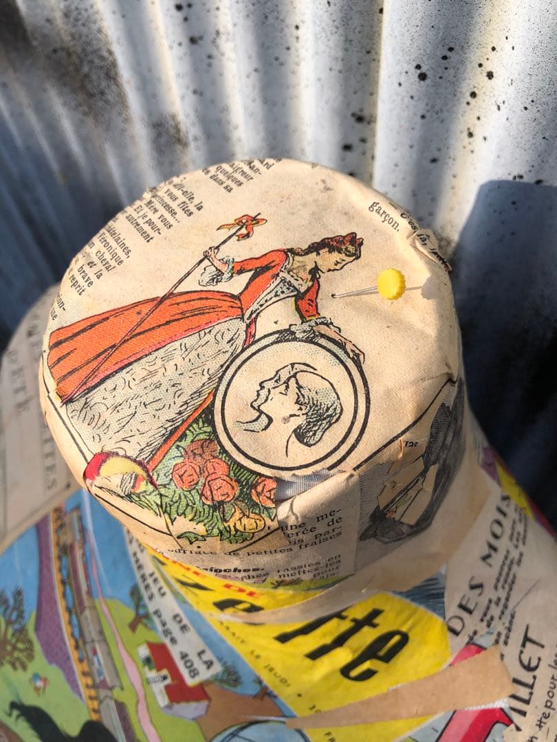 夢八トルソー　フランスの少女紙貼ったトルソー マネキン　ボディー