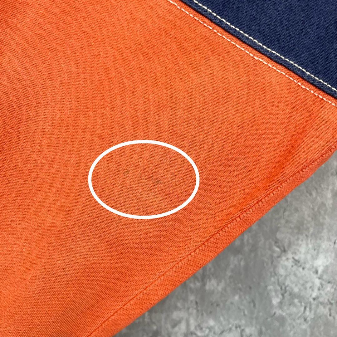 【Mサイズ】 ポロ ラルフローレン 長袖 ボーダー ラガーシャツ 古着