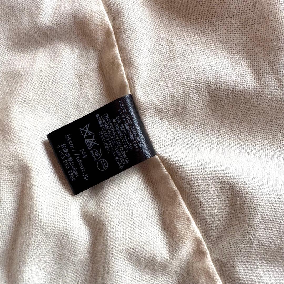 N4 オリーブグリーン フード付きコート