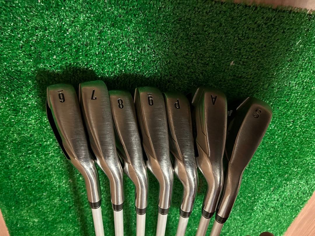 老若男女可　キャロウェイBIG BERTH2014アイアンセットR 6-S 7本