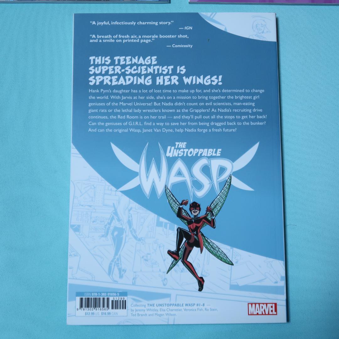 セール！ 洋書アメコミ　THE UNSTOPPABLE WASP　マーベル