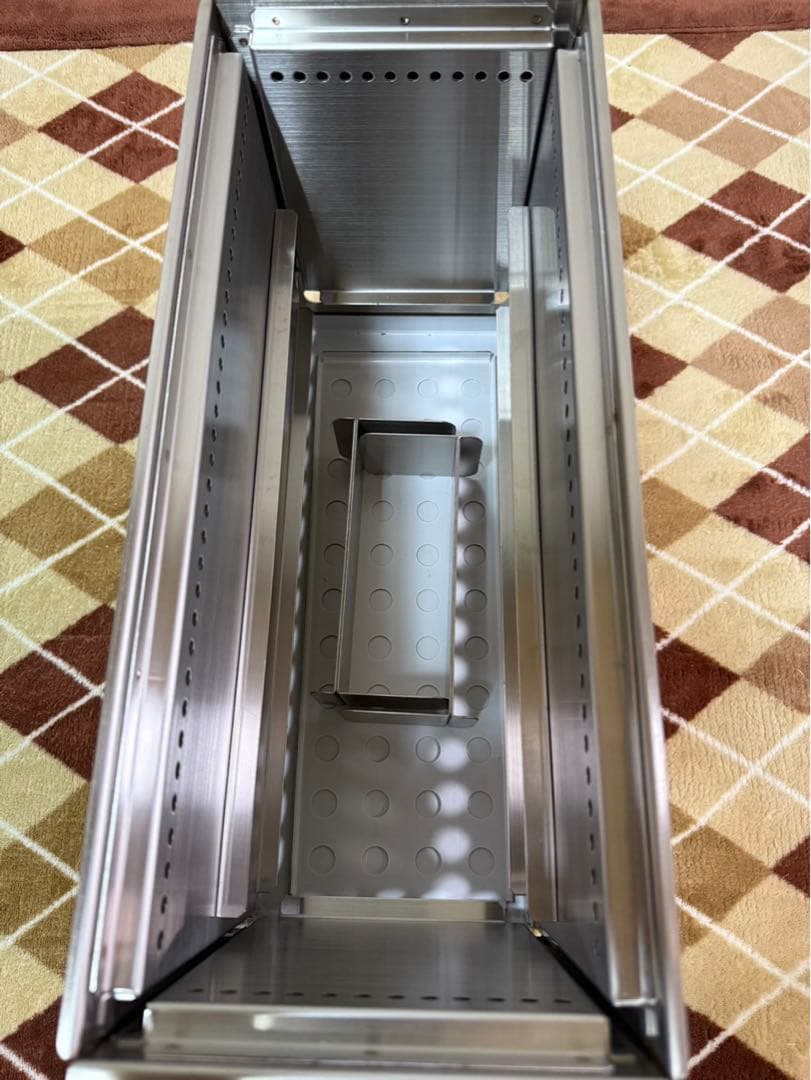 二次燃焼焚き火台