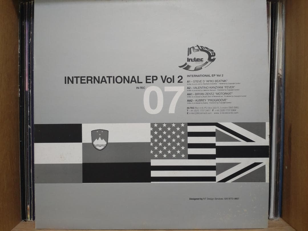 Intec （8枚セット） レコード レーベル TECHNO テックハウス