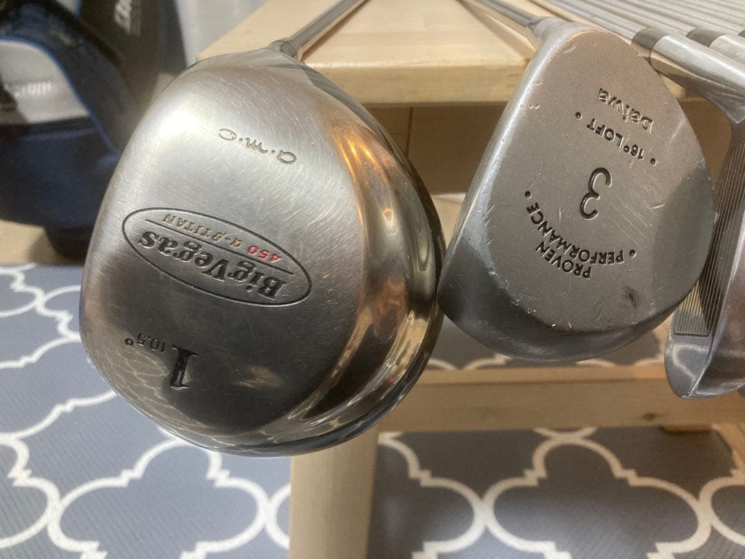 Daiwa ブリヂストン　他　クラブセット　キャディバッグ　アイアン　初心者向け