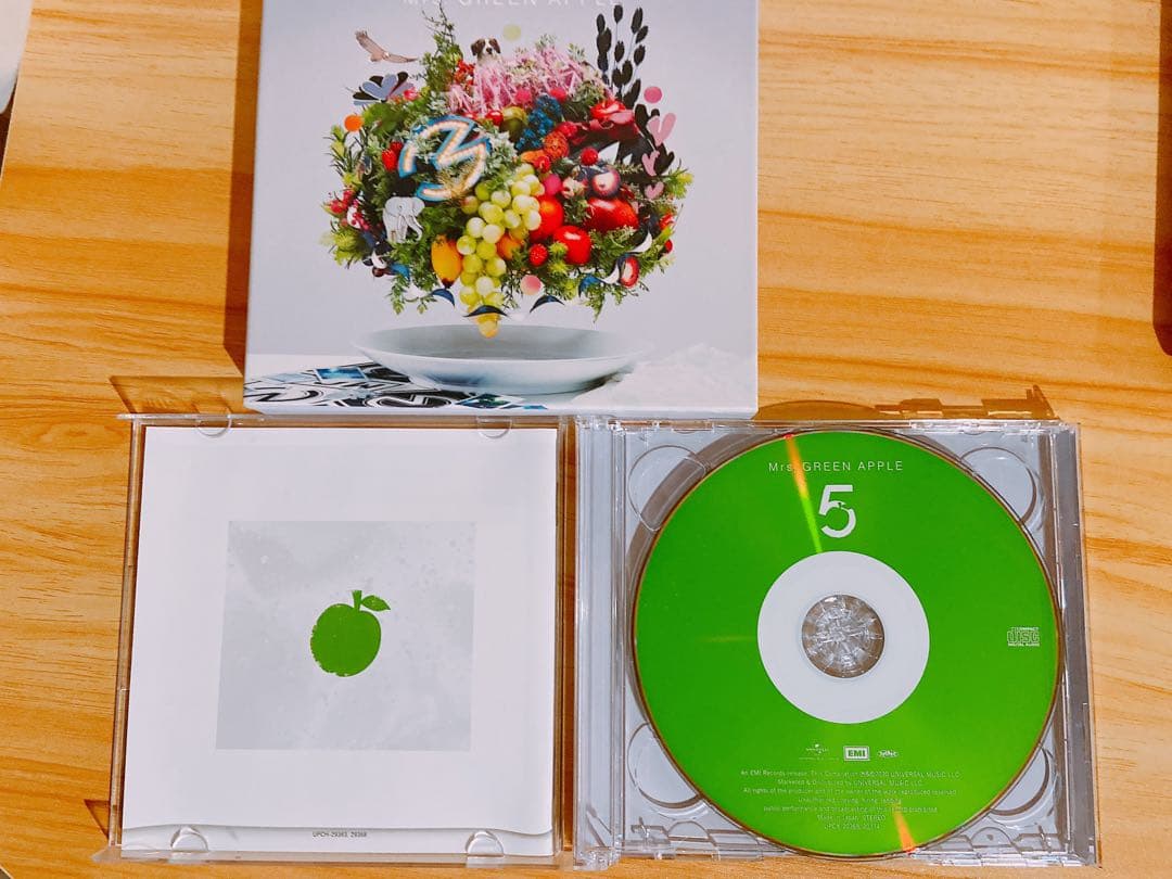 【DVD付初回限定盤】Mrs. GREEN APPLE アルバム「5」