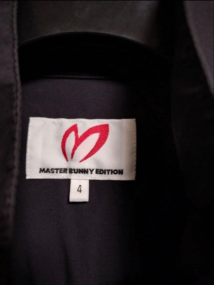 MASTER BUNNY EDITION ジャケット 黒 サイズ4 ナイロン