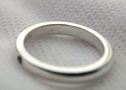 TIFFANY&Co.　エルサ・ペレッティ スタッキングバンド リング　7号