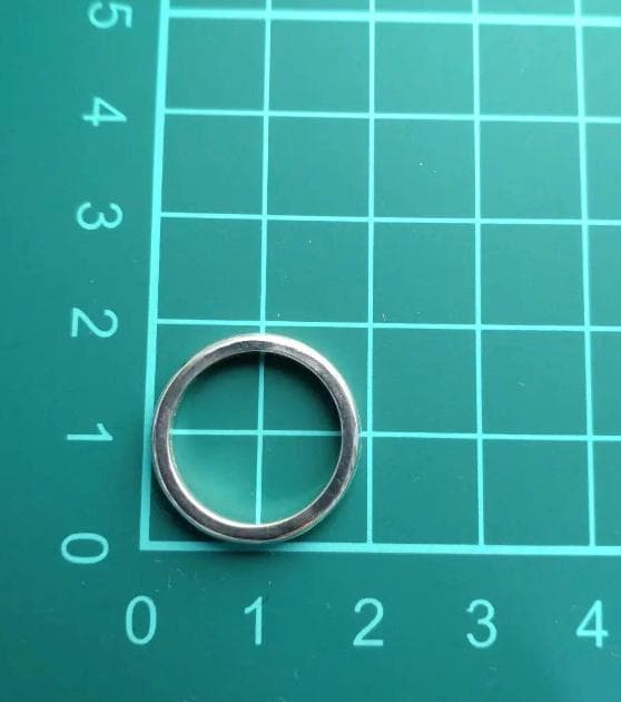 TIFFANY&Co.　エルサ・ペレッティ スタッキングバンド リング　7号