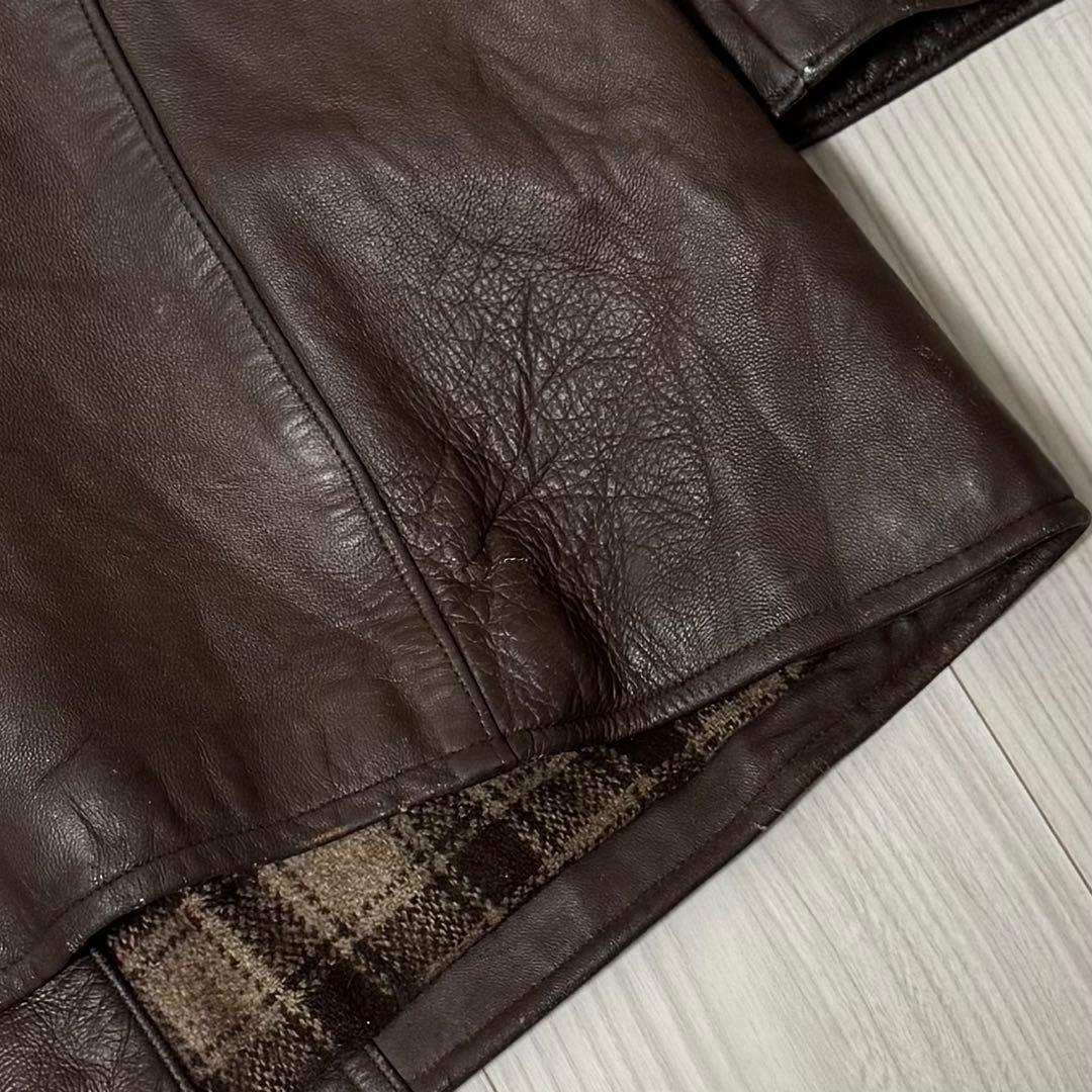 40s〜50s MTVC コルビジェ ジャケット　レザーカーコート