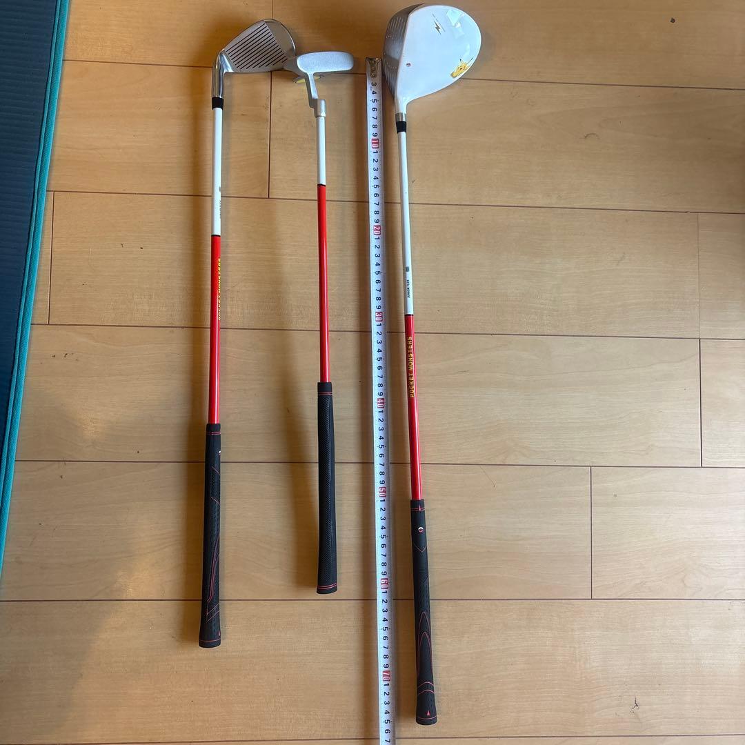 グリップ劣化　ポケモン　ゴルフクラブセット　キッズ