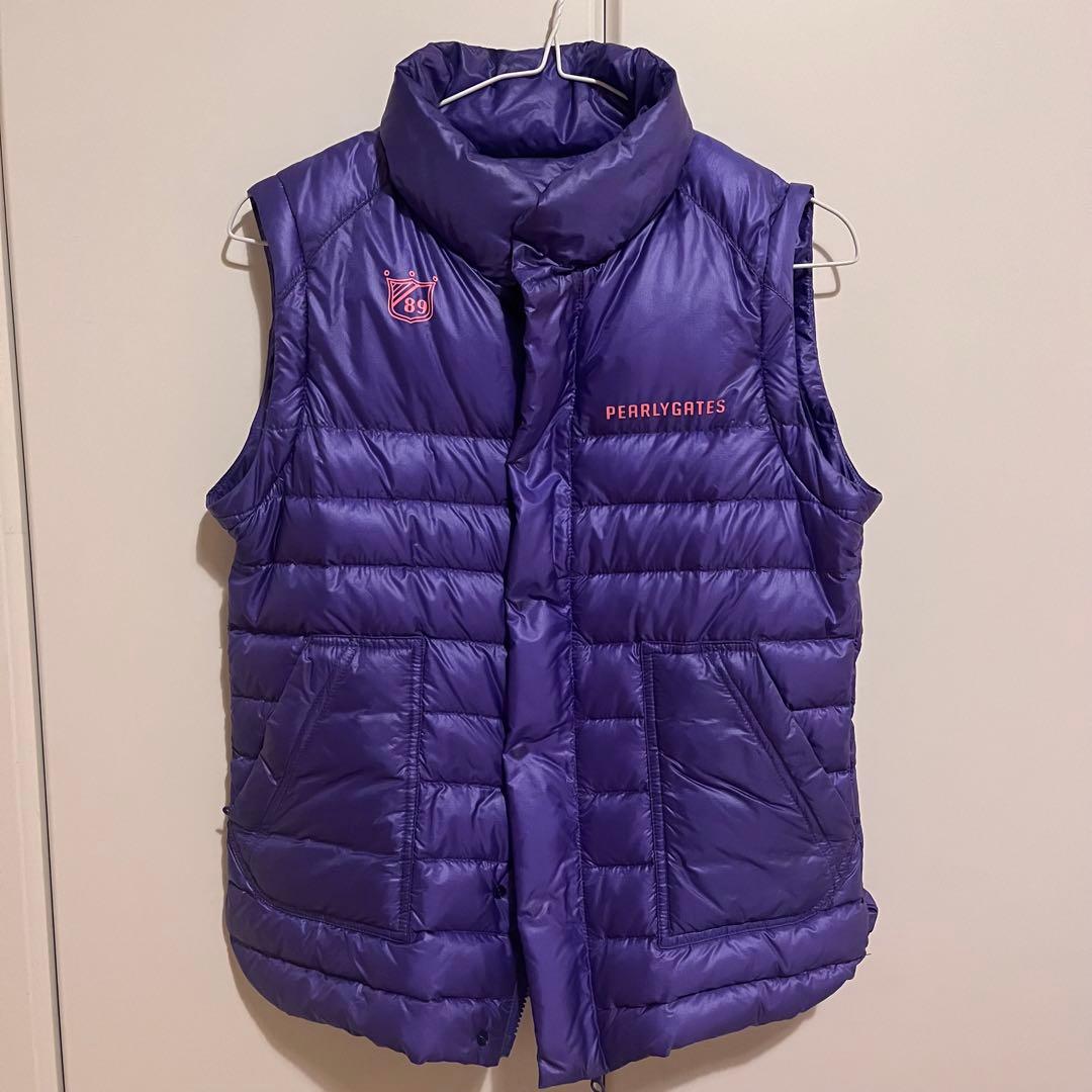 【PEARLY GATES】パーリーゲイツ2wayダウンジャケット サイズ1美品