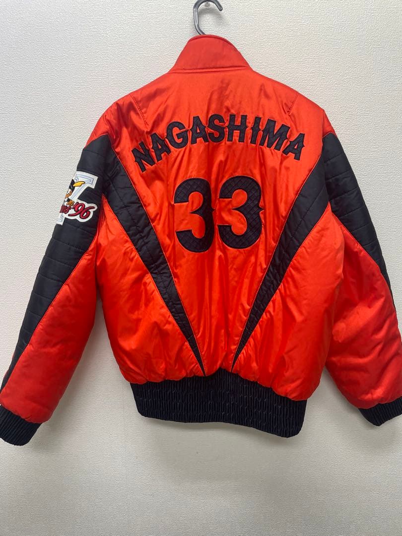 ★アシックス ジャイアンツ グラウンドコート〈L〉33 長嶋監督 ジャンパー