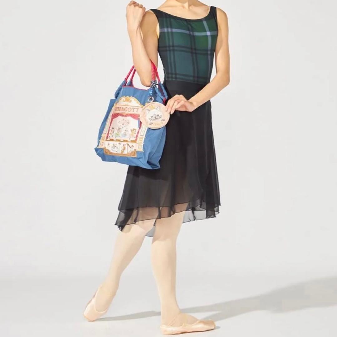 新品 チャコット Ball＆Chain×Chacott トートバッグ M