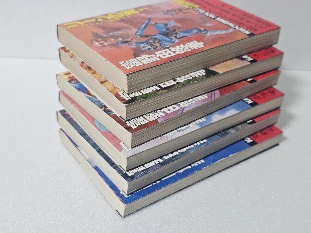 リーンの翼　全6巻セット　富野由悠季　新書判　初版　カドカワノベルズ