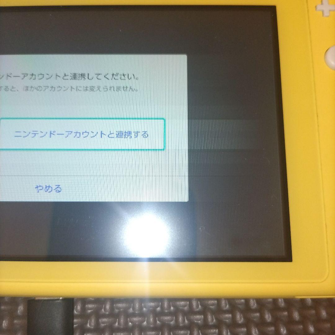 Nintendo Switch Lite イエロー 液晶画面要確認