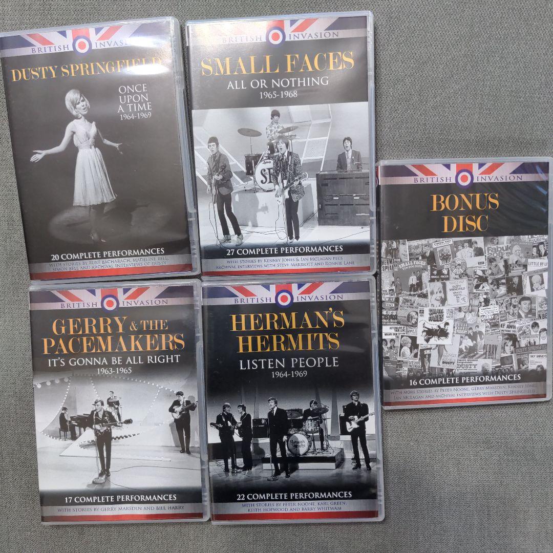 V.A. 「British Invasion 5 DVD Box Set」