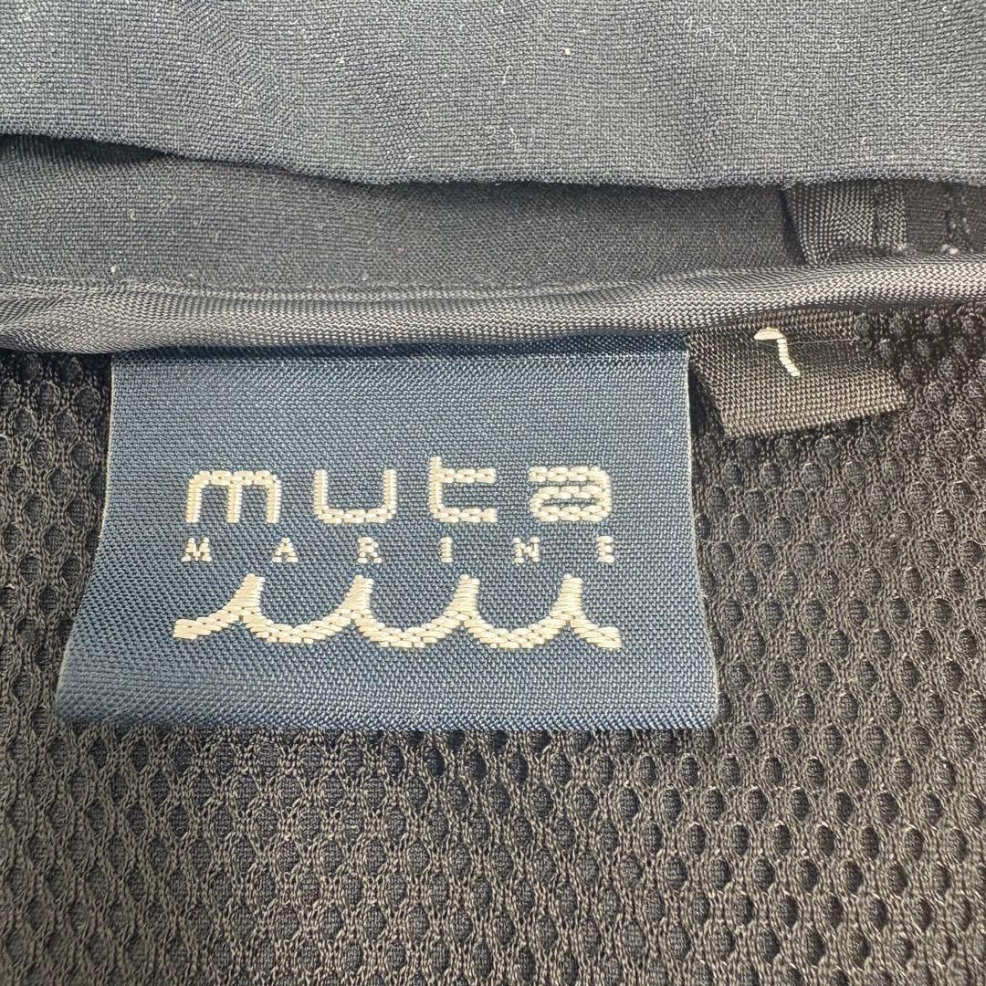 美品　muta MARINE ムータマリン ナイロンジャケット XL 紺 699