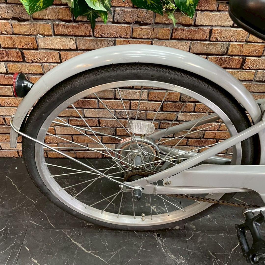 引き取り価格【92】子供用自転車 innovation factory グレー