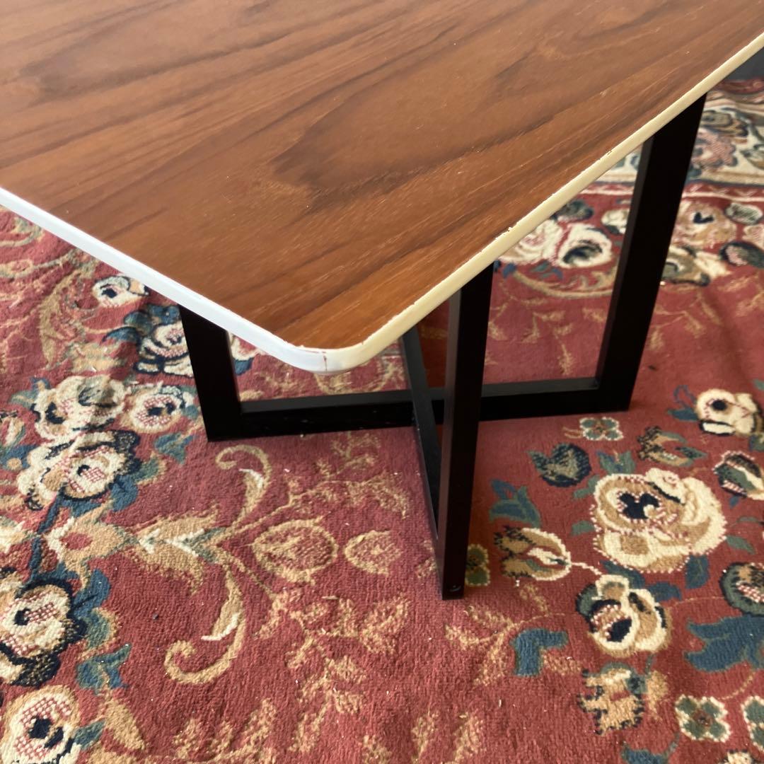 北欧レトロ 木製センターテーブル コーヒーテーブル 古家具 ビンテージ