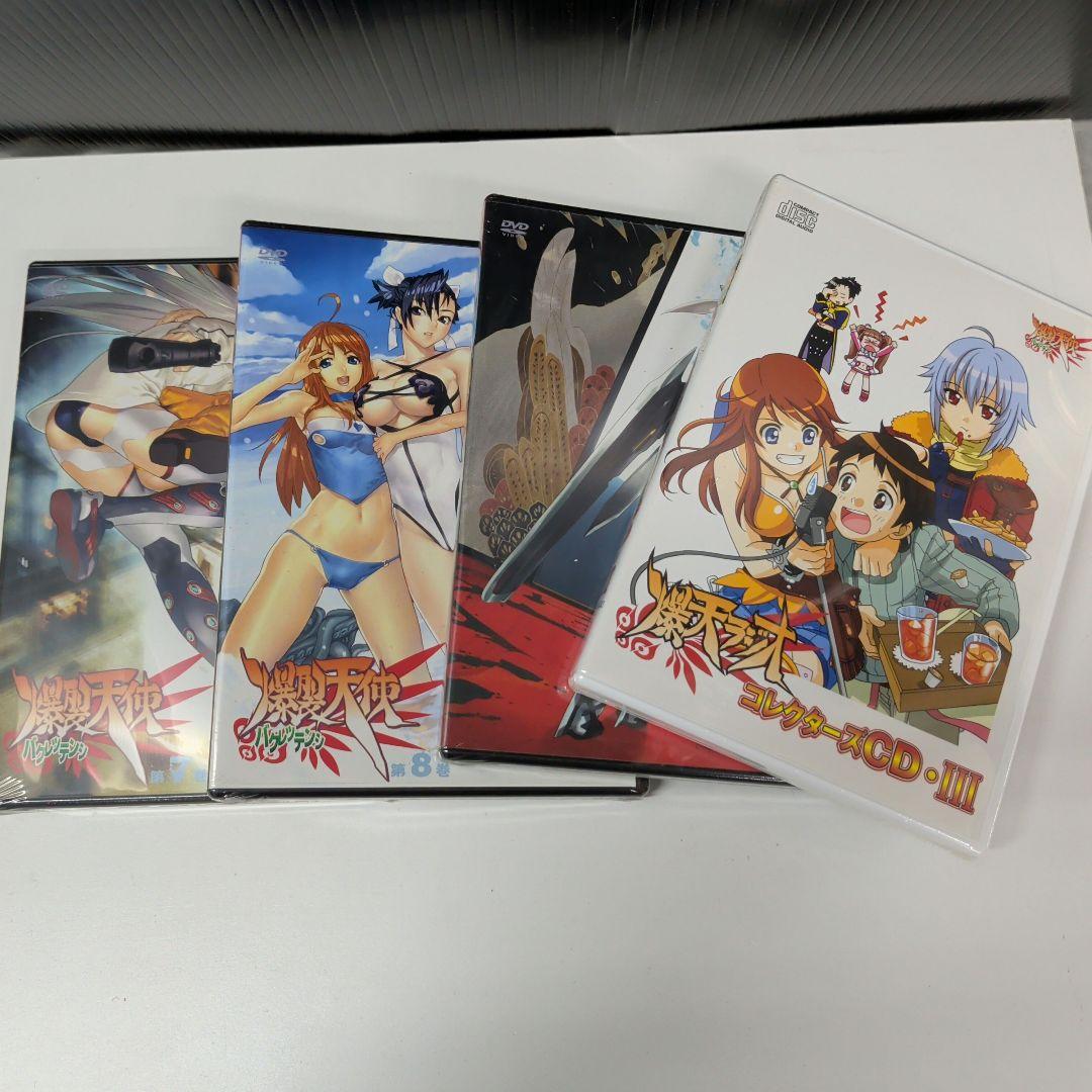 爆裂天使 特別限定版DVD コレクターズセットⅠ〜Ⅳ フィギュア付