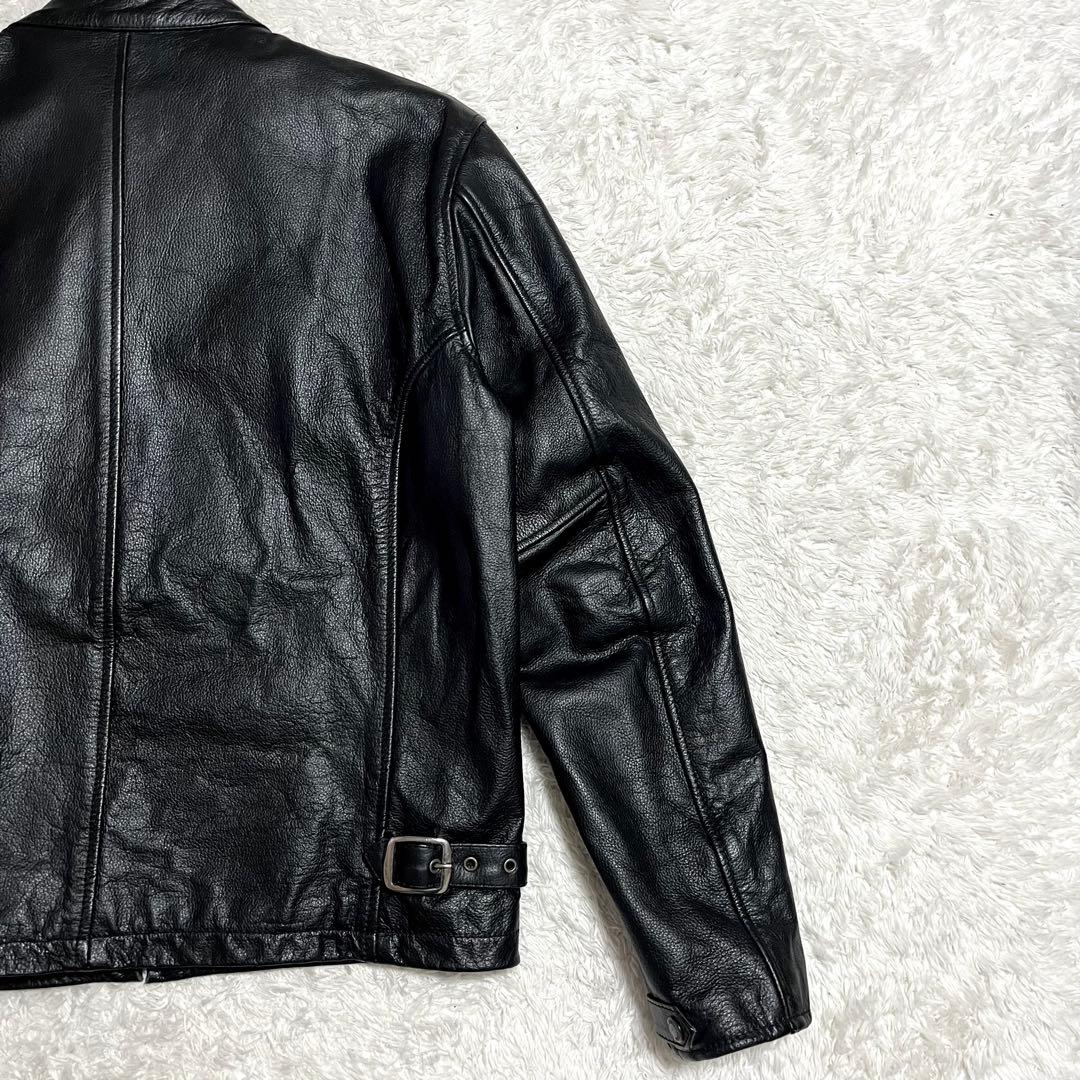 ✨美品✨希少サイズ MOTOR HEAD レザージャケット 3Lサイズ 水牛革