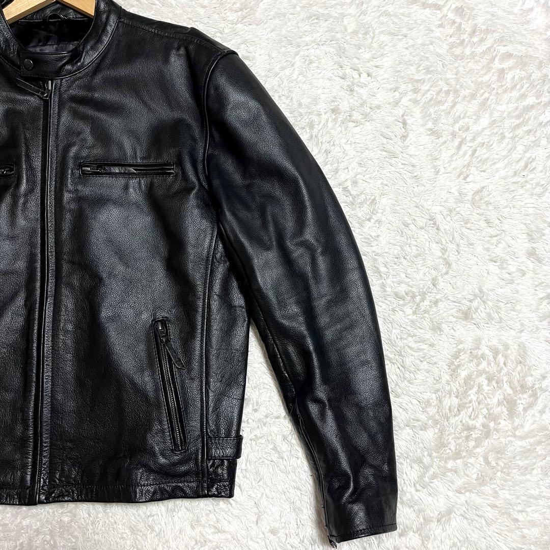 ✨美品✨希少サイズ MOTOR HEAD レザージャケット 3Lサイズ 水牛革