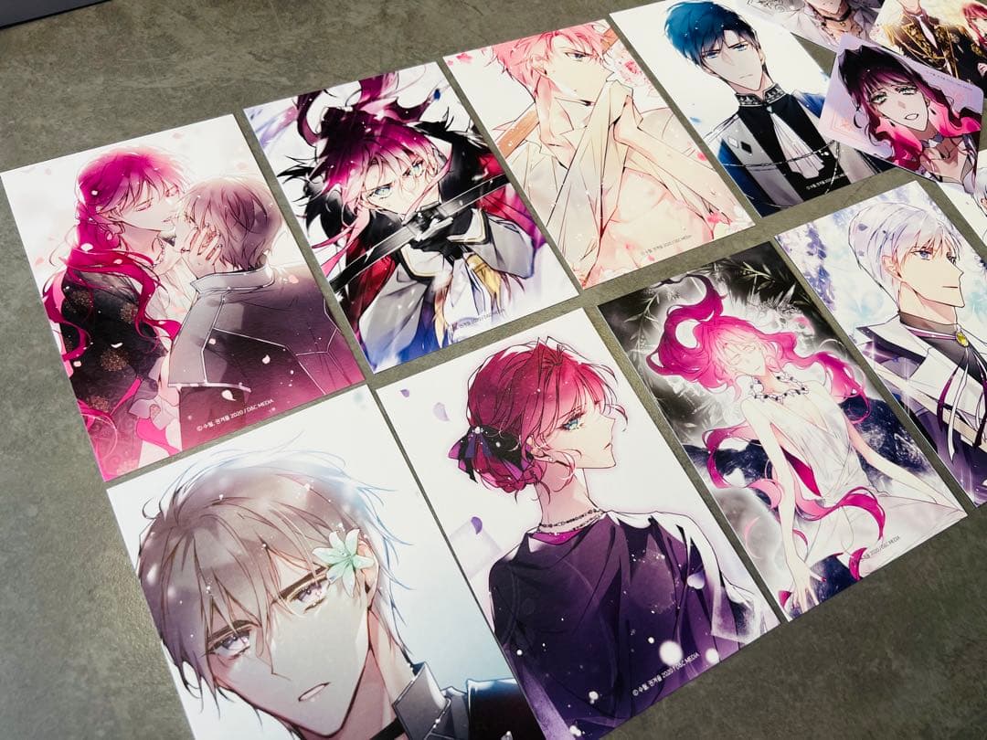 非売品『悪役のエンディングは死のみ』ポストカード&コースター