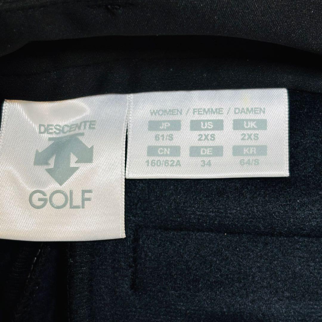 デサントゴルフ　冬用ロングパンツ　S 裏起毛